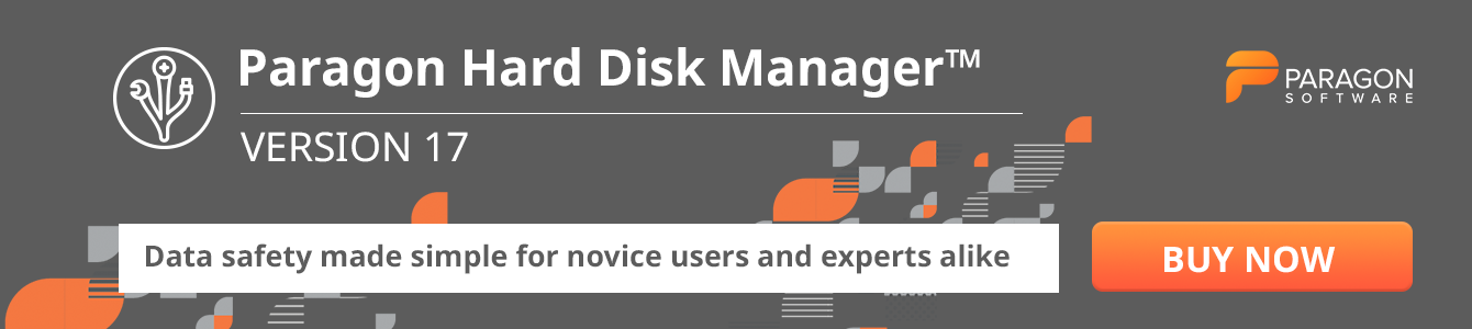Paragon Hard Disk Manager™ 17 Advanced, 3 PC License