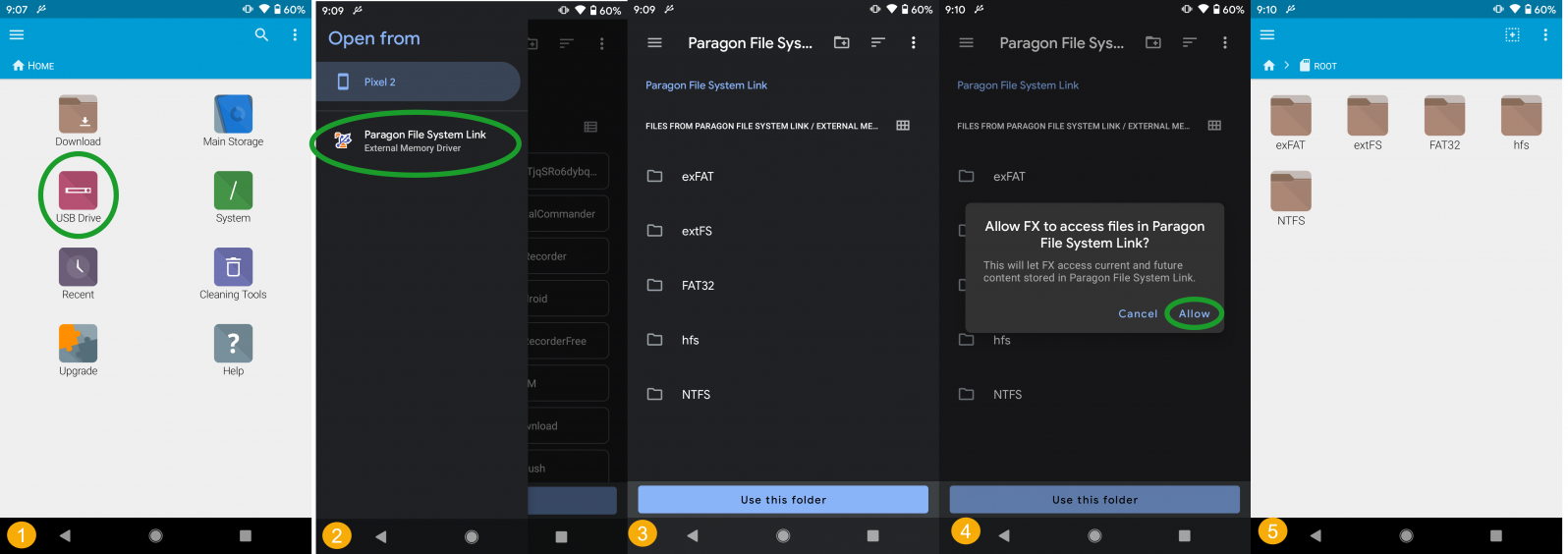 paragon ntfs for android